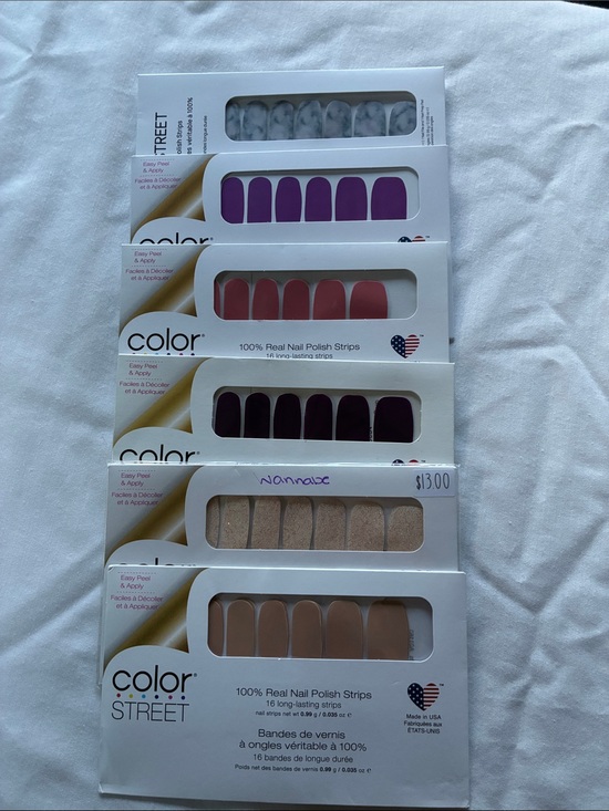 Color Street Other - Six sets of Color Street nail polish strips. Sealed packages, never opened.